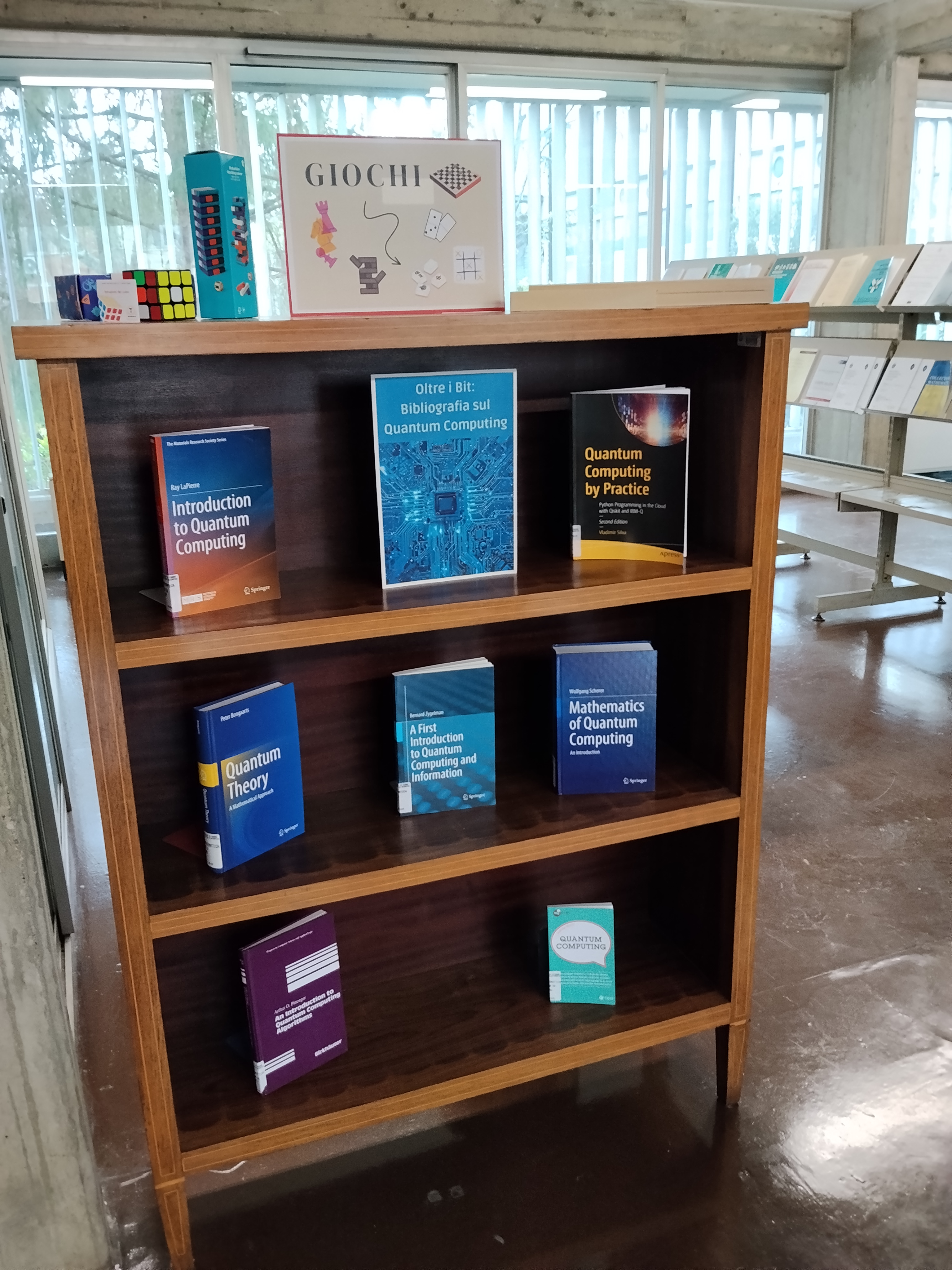 Oltre i BIT... Una bibliografia sul Quantum Computing a cura della Biblioteca